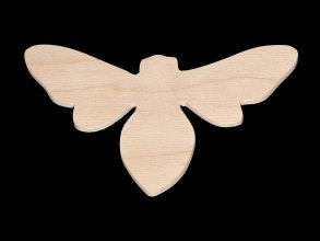 Bee/Moth Cutout - Hand Cut Plywood