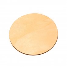 Plywood Disc - 4" Diameter x 1/8" Thick
