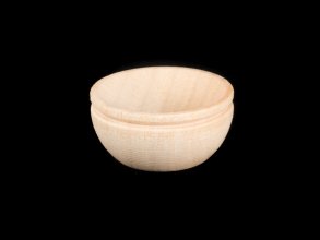 Miniature Wood Bowl - 3/4" Diameter x 3/8" Thick