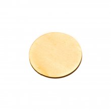 Plywood Disc - 2" Diameter x 1/8" Thick