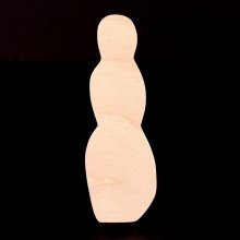 Snowman - Primitive Style - Hand Cut Plywood