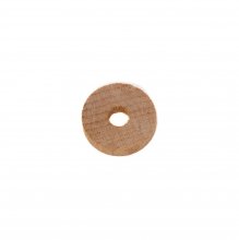 Wood Disc w/hole - 5/8" Diameter x 1/8" Thick x 3/16" Hole