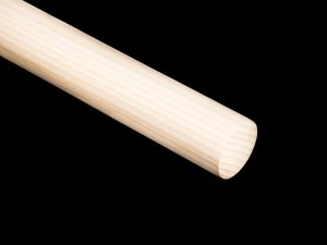 1-3/4" Diameter x 36" Long - Ash Wood Dowel