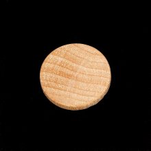 Wood Disc - 1" Diameter x 1/8" Thick