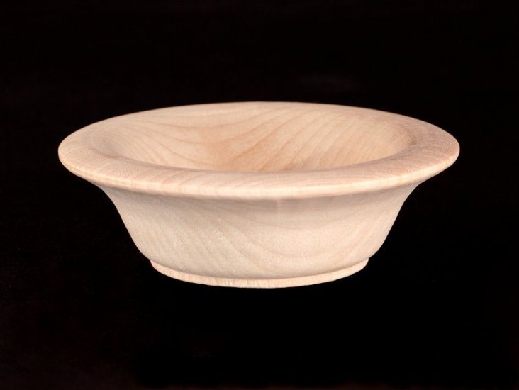 Miniature Wood Bowl - 2-13/16" Diameter x 7/8" Tall