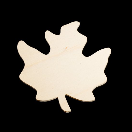 Maple Leaf Cutout - Hand Cut Plywood