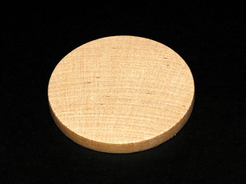 Wood Disc - 2-7/16" Diameter x 1/4" Thick