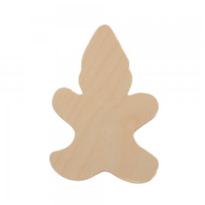 (image for) Snowman with Hat Cutout - Hand Cut Plywood