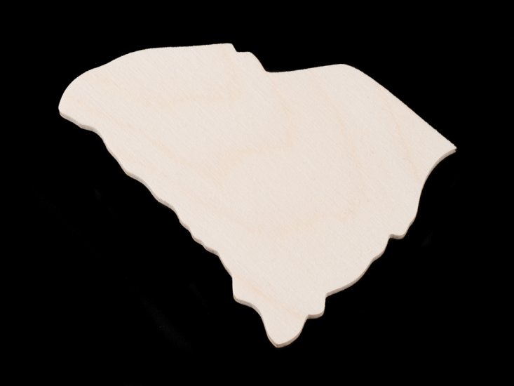 (image for) South Carolina Cutout - Hand Cut Plywood (Special Order)