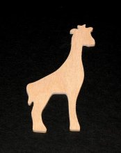 Giraffe Cutout - Hand Cut Plywood Giraffe Cutout - Hand Cut Plywood