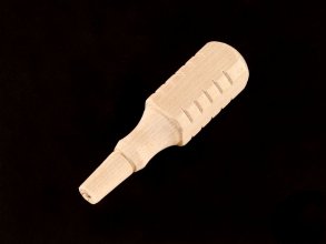 4-1/8" Long x 1" Diameter - Wood Screwdriver Style Handle 2nds