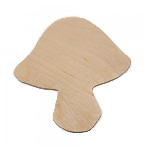 (image for) 4'' Mushroom Cutouts- Hand cut plywood