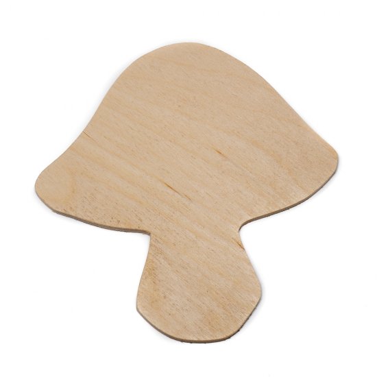 (image for) 4'' Mushroom Cutouts- Hand cut plywood
