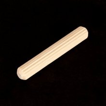 Fluted Wood Dowel Pin - 5/16" Diameter x 2" Long