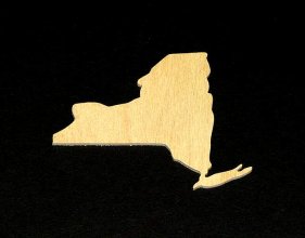 New York Cutout - Hand Cut Plywood (Special Order)