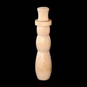(image for) Large Primitive Snowman - 1-1/4" Diameter x 5-9/16" Tall