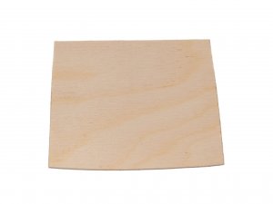 (image for) Wyoming State Cutout - Hand Cut Plywood (Special Order)