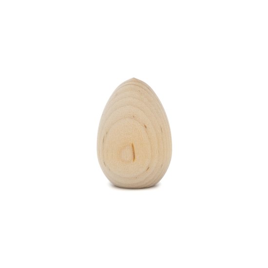(image for) Wooden Robin Eggs - 1-3/4" Tall x 1-1/8" Diameter