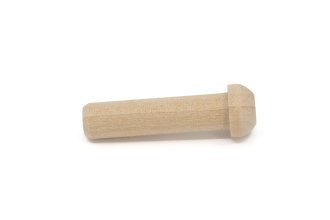 Wood Axle Peg - Fits Wheels with a 3/8" Hole