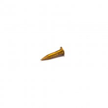 1/4"x18 Gauge Solid Brass Escutcheon Pins