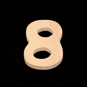 (image for) "8" Number - 1-1/2" Tall x 3/16" Thick