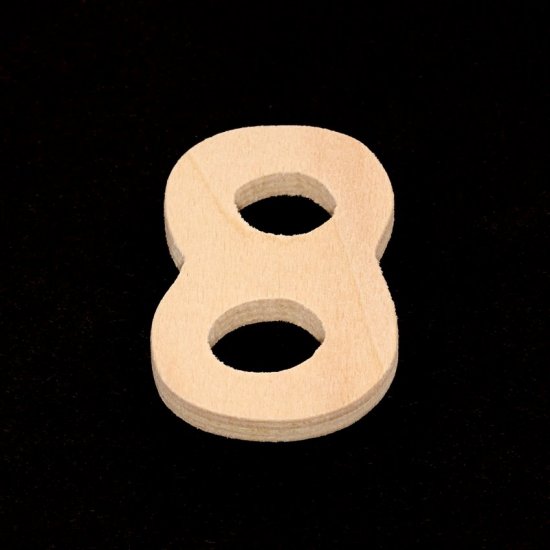 (image for) "8" Number - 1-1/2" Tall x 3/16" Thick