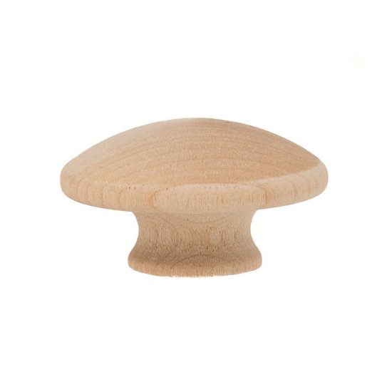 (image for) 1-3/4" Wood Round Drawer Pull