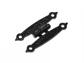 Black Hammercraft Hinge - 2-9/16" Tall x 1-1/4" Wide