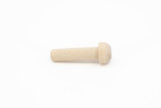 Wood Axle Peg - Fits Wheels with a 1/4" Hole