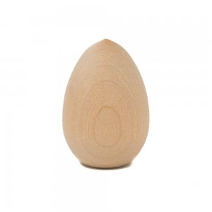Wooden Robin Eggs - 1-3/4" Tall x 1-1/8" Diameter