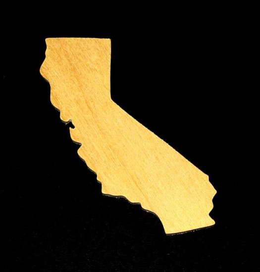 (image for) California Cutout - Hand Cut Plywood (Special Order)