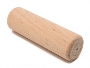 4-7/16" Long x 1-3/8'' Diameter Wood Straight Handle