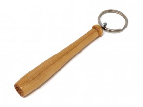 3-15/16" Varnished Baseball Bat with Key Ring