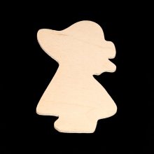 Dutch Girl - Hand Cut Plywood