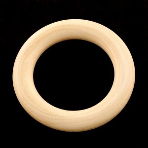 (image for) 3" Wood Round Ring