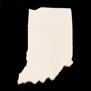 Indiana Cutout - Hand Cut Plywood (Special Order)