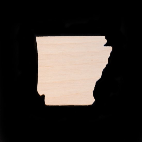 (image for) Arkansas Cutout - Hand Cut Plywood (Special Order)