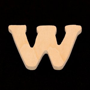 (image for) "W" Letter - 1-1/2" Tall x 3/16" Thick