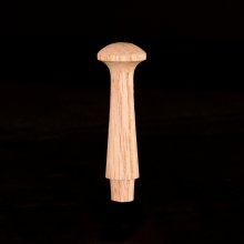 2-1/2" Medium Red Oak Wood Shaker Peg With a 3/4" Head