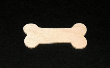 Dog Bone Cutout - Hand Cut Plywood