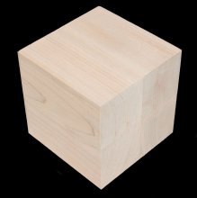 4" Soft Maple Block Cubes - Laminated (glued)