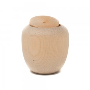 2-7/8" Unfinished Apple Box With Lid (Stem Not Included)