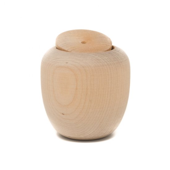 2-7/8" Unfinished Apple Box With Lid (Stem Not Included)