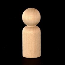 Second Quality - Wood Man Peg Doll