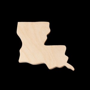(image for) Louisiana Cutout - Hand Cut Plywood (Special Order)