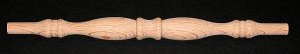 (image for) 9" Oak Wood Furniture Spindle