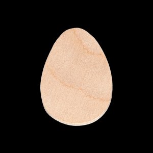 (image for) Egg Cutout - Small - Hand Cut Plywood