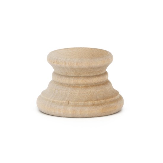(image for) Wood Egg Stand - 1-1/8" Tall x 1-3/4" Diameter