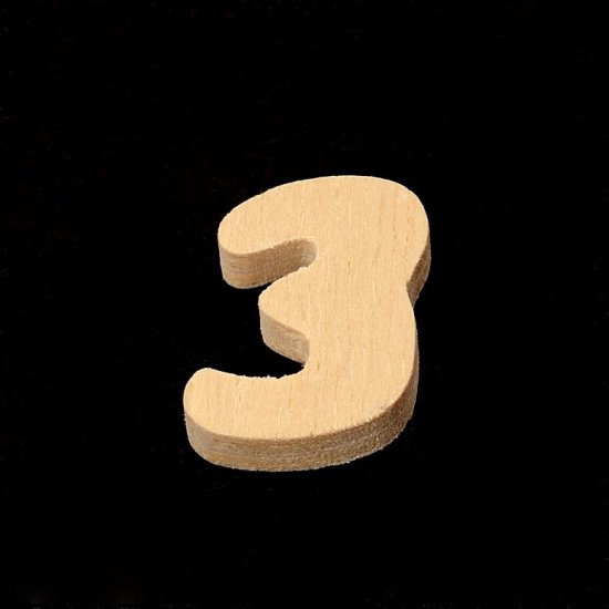 "3" Number - 3/4" Tall x 3/16" Thick *TBD