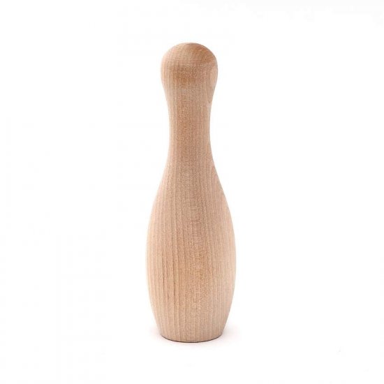 Large Wood Bowling Pin 11/2 Diameter x 5 Tall [3067] 1.1000